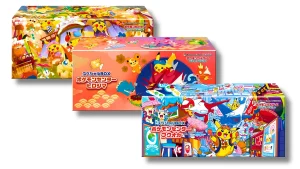 Pokémon Special Box Triple Set Tohoku  Hiroshima Fukuoka – Japonais